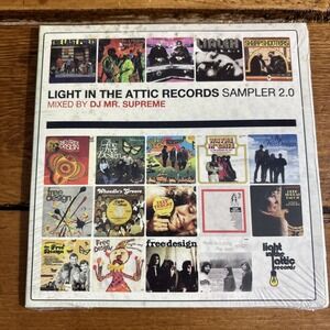 Light In The Attic Records Sampler 2.0 By DJ Supreme CD Supreme La Rock Y2K NEW